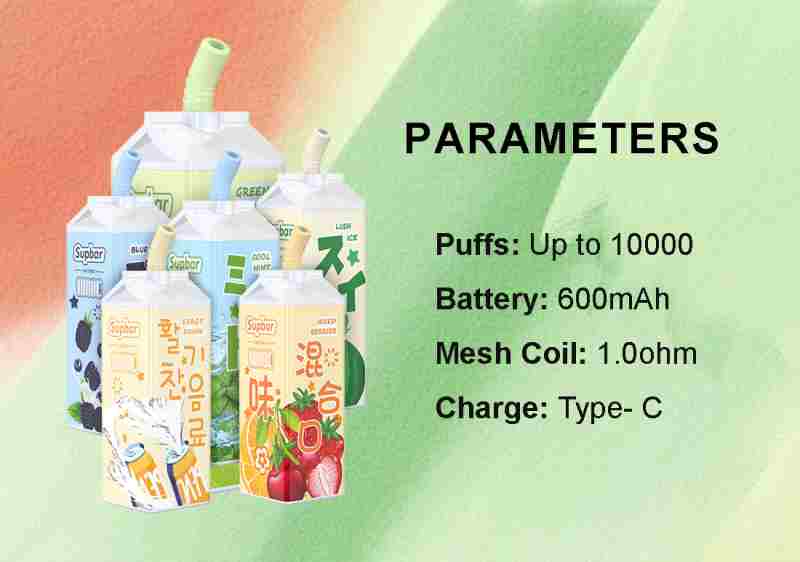 Supbar JUICE BOX 10k PUFF Supbar JUICE BOX 10k PUFF