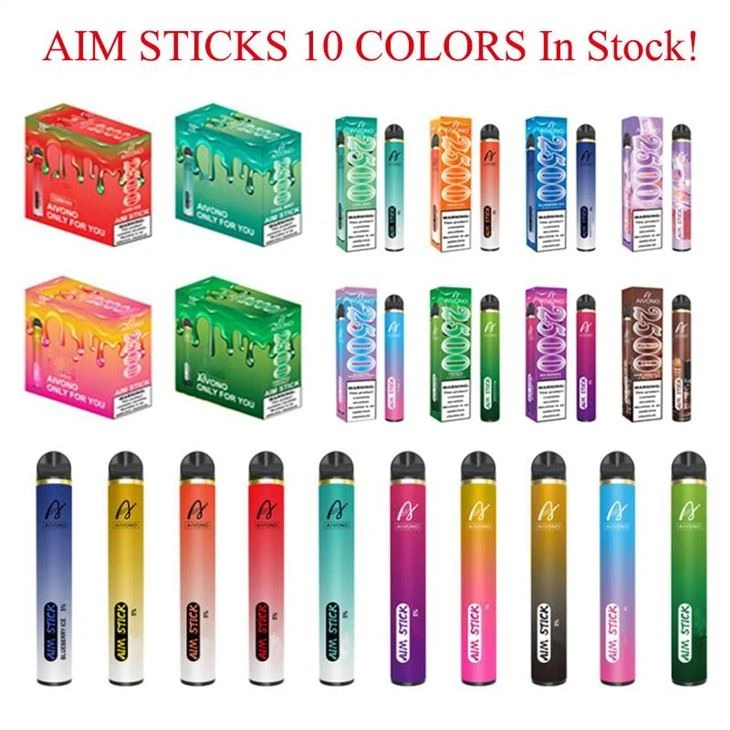 AiM Stick 2500 سيجارة إلكترونية يمكن التخلص منها