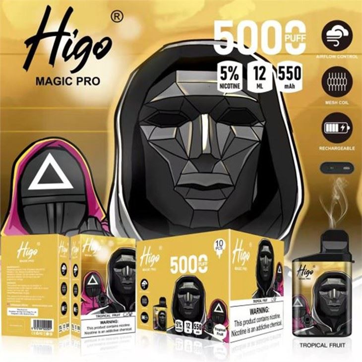 متجر Higo Magic Pro 5000 Vape