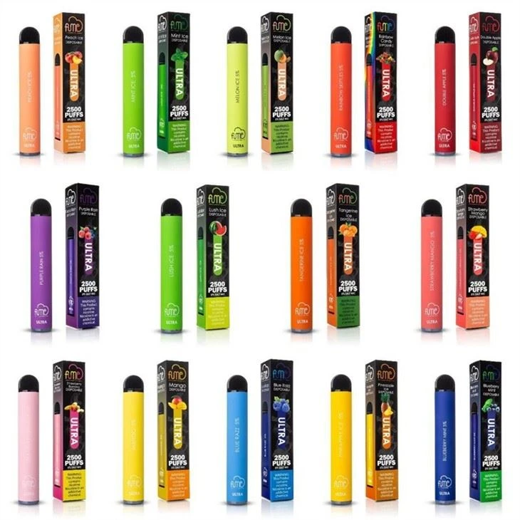 fume ultra 2500 puffs electronic cigarette disposable vape 3