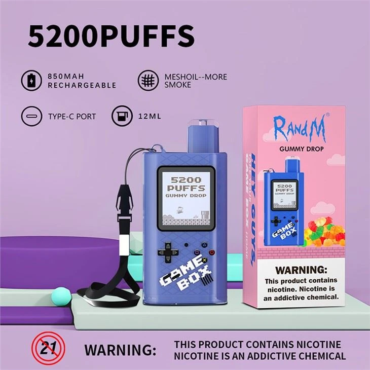 راندم 5200 لعبة مربع Vapes