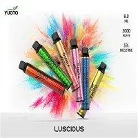 Yuoto Luscious 3000 Puffs VAPE للاستعمال مرة واحدة