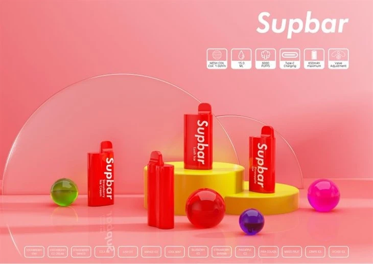 supbar 6000 puffs