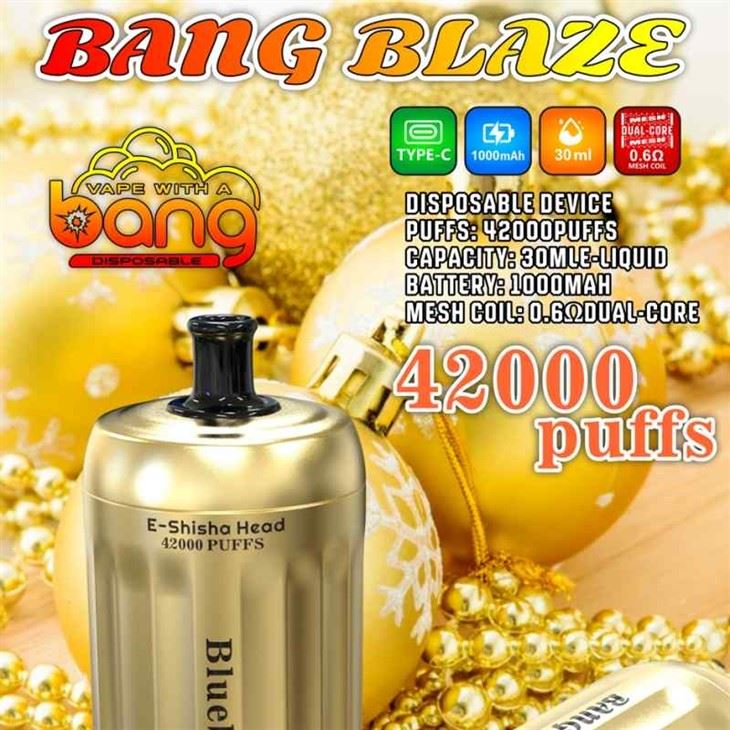 Bang Blaze E-Shisha Head 42000 نفخة
