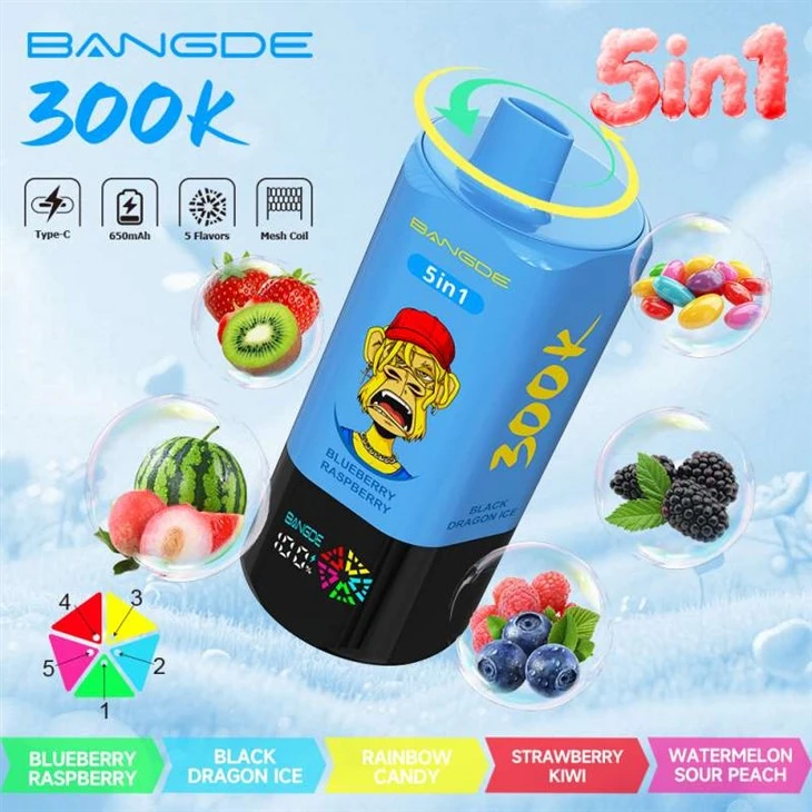 بانغ دي 5 في 1 300ك