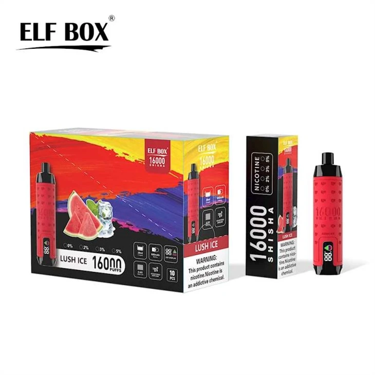 صندوق شيشة ELF 16000 نفخة DTL