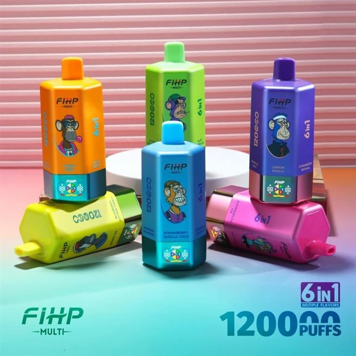 FIHP 6 in 1 120000 Puffs Vape factory
