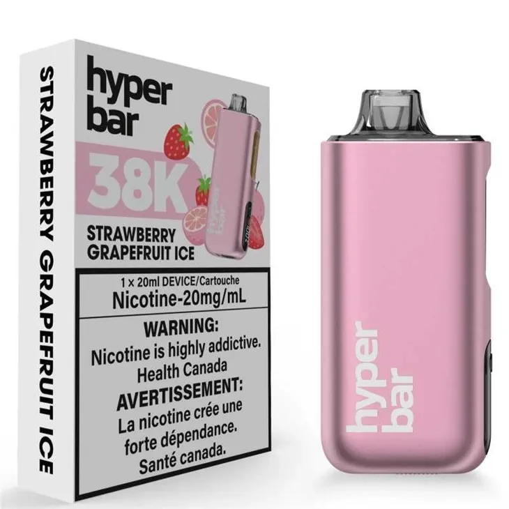 Hyperbar-BE38000-38K-Disposable-Vape-Strawberry-Grapefruit-Ice_Hyper Bar 38K