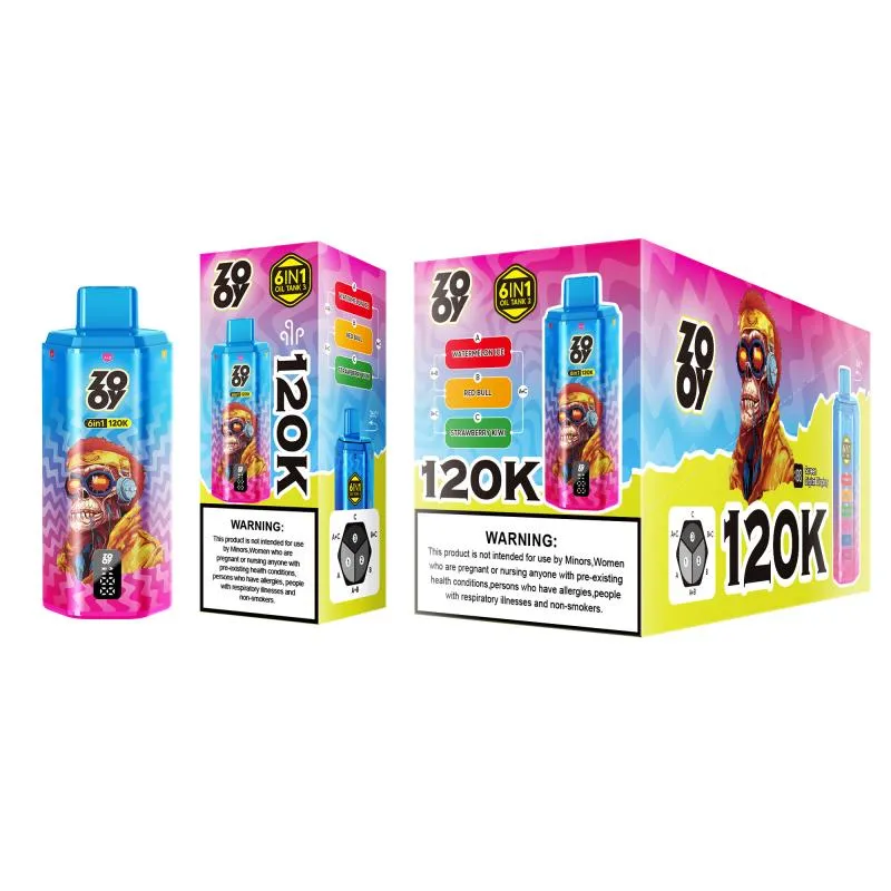 ZOOY VAPE 6 IN 1 120K oil tank 3 1 ZOOY VAPE 6 IN 1 120K oil tank 3 1