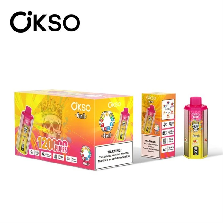 OKSO 6in1 120K Puffs Vape