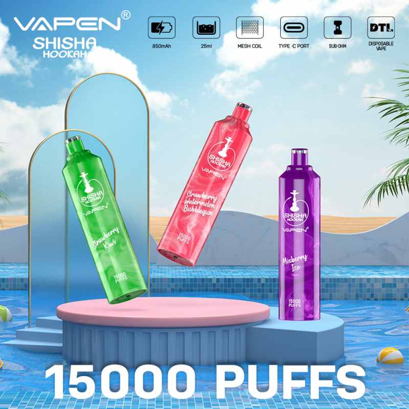 VAPEN SHISHA HOOKAH 15000puffs VAPEN SHISHA HOOKAH 15000puffs