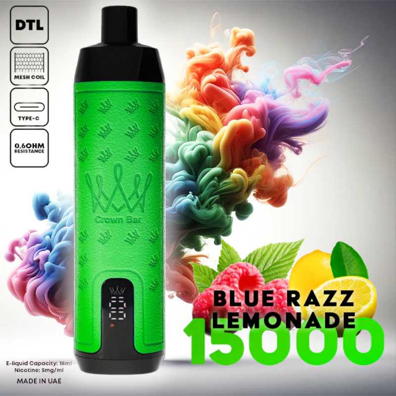 alfakher-crownbar-bluerazzlemonade-15000 alfakher-crownbar-bluerazzlemonade-15000