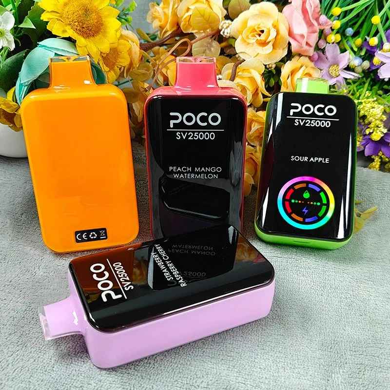 Poco-Vape-Puffs-Disposable-Vape-25000-Puffs-25K-EU-Warehouse-Poco-Sv25000-Electronic-Cigarette-Vape-Pen-Rechargeable-30ml-15-FlaovrsPOCO SV 25000 Poco-Vape-Puffs-Disposable-Vape-25000-Puffs-25K-EU-Warehouse-Poco-Sv25000-Electronic-Cigarette-Vape-Pen-Rechargeable-30ml-15-FlaovrsPOCO SV 25000