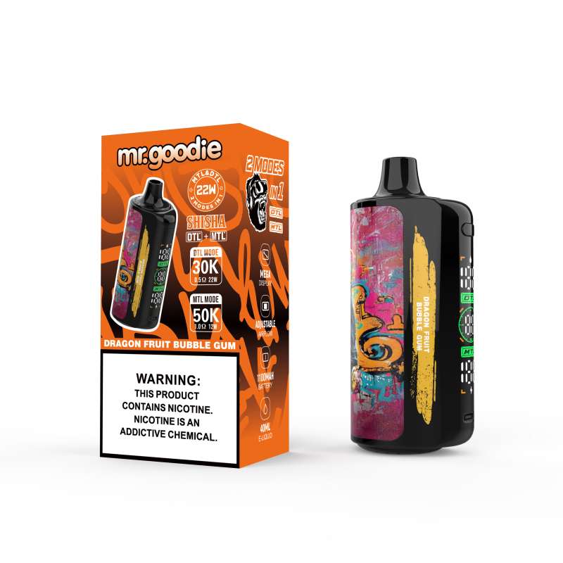 Dragon Fruit Bubble Gum MrGoodie DTL MTL 50000