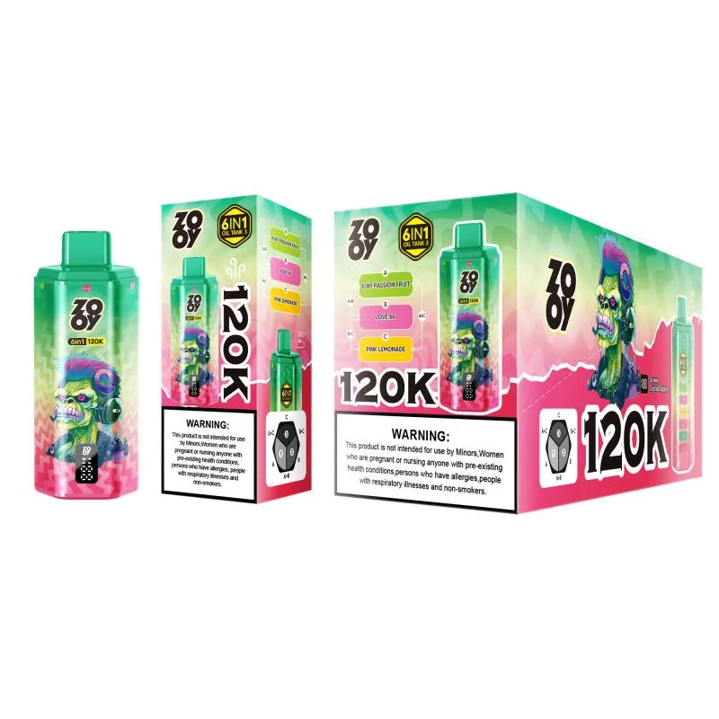 ZOOY VAPE 6 IN 1 120K oil tank 38 ZOOY VAPE 6 IN 1 120K oil tank 38