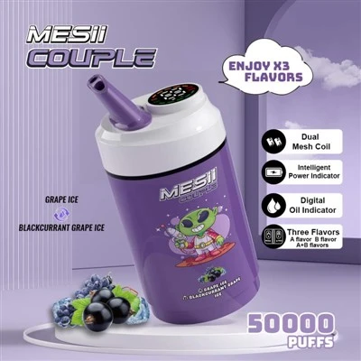 Mesii الزوجين 50000 نفخة نكهة مزدوجة