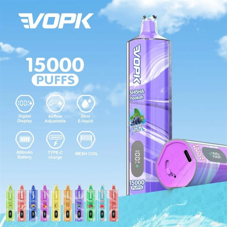 VOPK شيشة شيشة 15000 نفسة