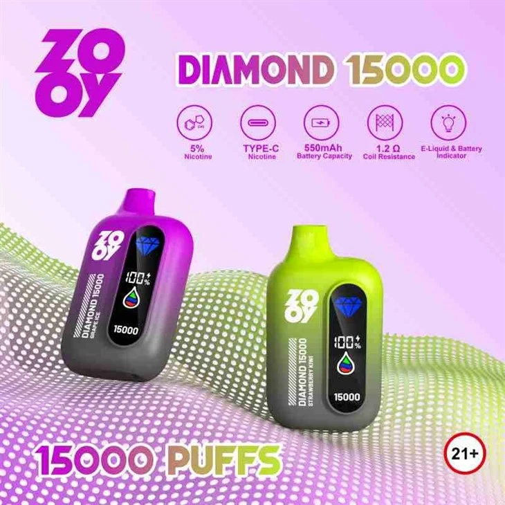 ZOOY  diamond 15000 puff